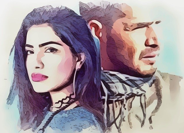 Alfahan og Betakvinde